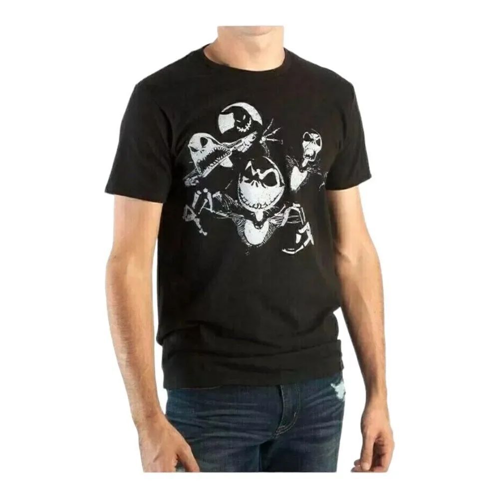 Disney Nightmare Before Christmas Men’s Jack Skellington T-Shirt Oogie Boogie S